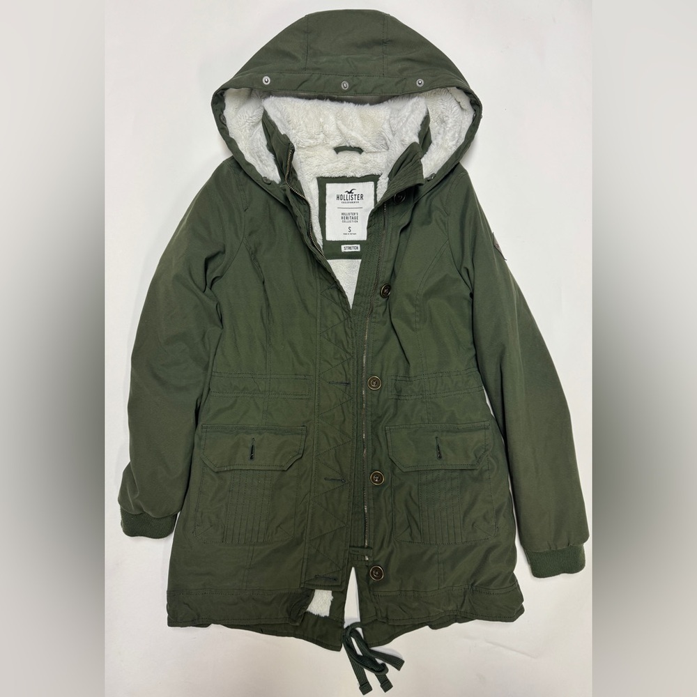 Hollister Heritage Edition Faux Fur Parka